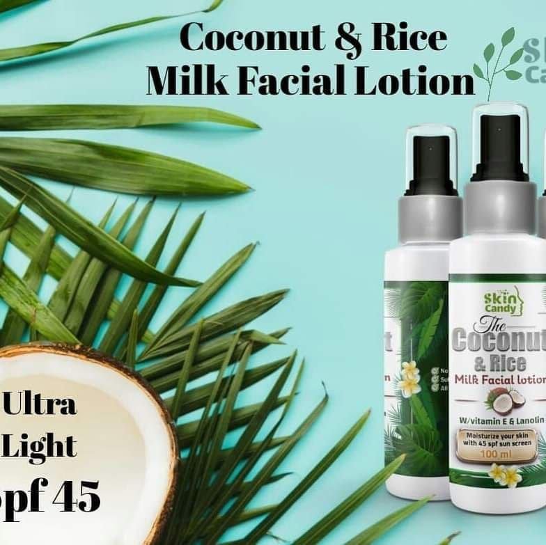 Coconut & Rice Milk Facial Lotion